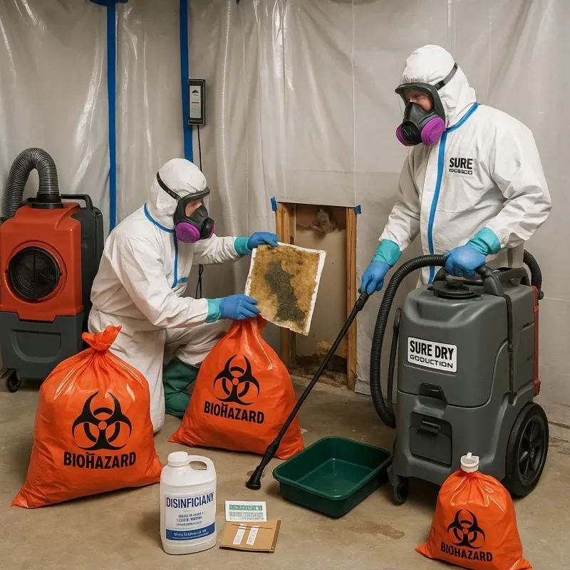 Contaminated Water Handling Protocols process in Lugoff, SC