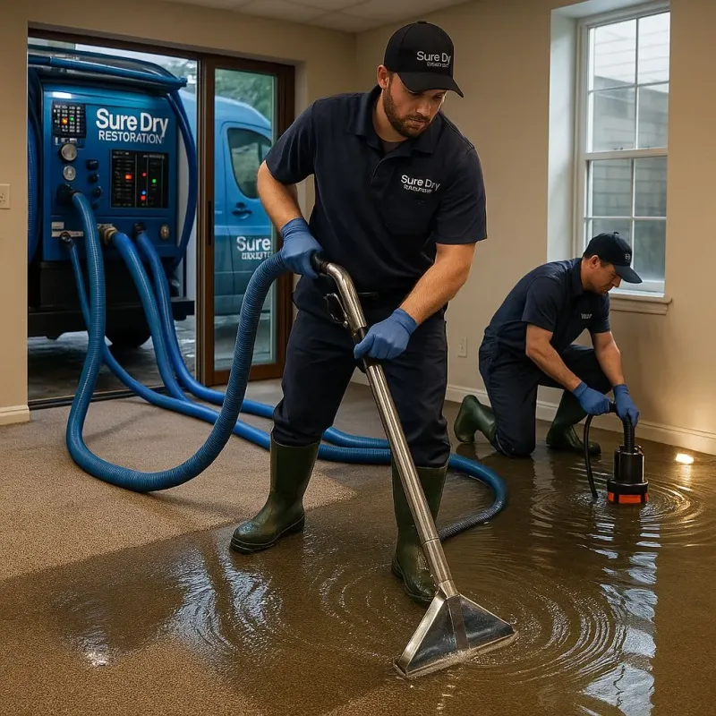 Water Extraction and Removal process in Lugoff, SC